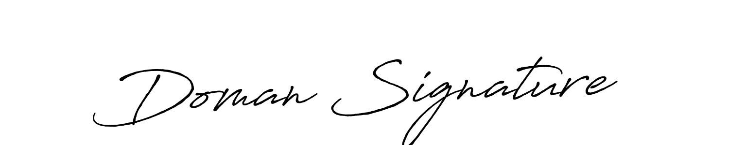 Make a short Doman Signature signature style. Manage your documents anywhere anytime using Antro_Vectra_Bolder. Create and add eSignatures, submit forms, share and send files easily. Doman Signature signature style 7 images and pictures png