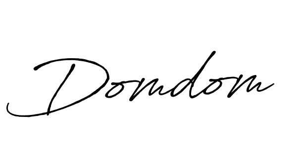 Also You can easily find your signature by using the search form. We will create Domdom name handwritten signature images for you free of cost using Antro_Vectra_Bolder sign style. Domdom signature style 7 images and pictures png