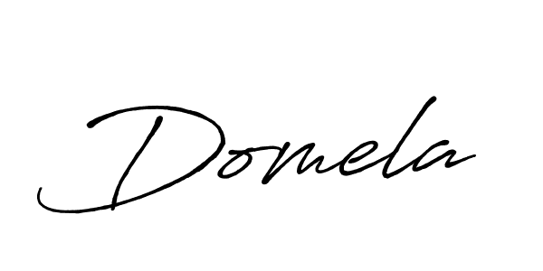 Use a signature maker to create a handwritten signature online. With this signature software, you can design (Antro_Vectra_Bolder) your own signature for name Domela. Domela signature style 7 images and pictures png
