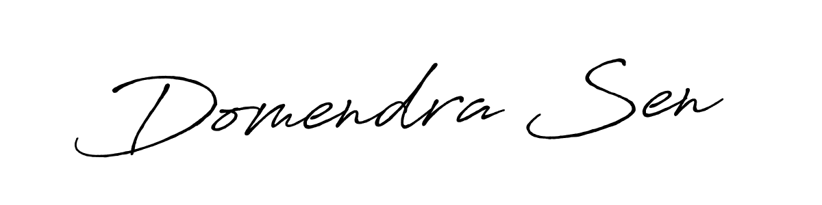 Here are the top 10 professional signature styles for the name Domendra Sen. These are the best autograph styles you can use for your name. Domendra Sen signature style 7 images and pictures png