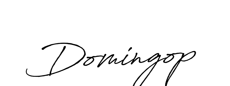 Similarly Antro_Vectra_Bolder is the best handwritten signature design. Signature creator online .You can use it as an online autograph creator for name Domingop. Domingop signature style 7 images and pictures png