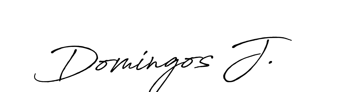 It looks lik you need a new signature style for name Domingos J.. Design unique handwritten (Antro_Vectra_Bolder) signature with our free signature maker in just a few clicks. Domingos J. signature style 7 images and pictures png