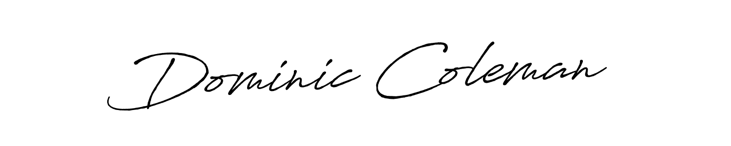 Here are the top 10 professional signature styles for the name Dominic Coleman. These are the best autograph styles you can use for your name. Dominic Coleman signature style 7 images and pictures png