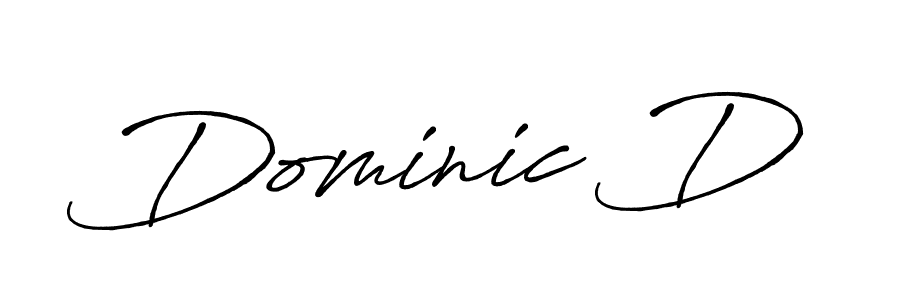 Antro_Vectra_Bolder is a professional signature style that is perfect for those who want to add a touch of class to their signature. It is also a great choice for those who want to make their signature more unique. Get Dominic D name to fancy signature for free. Dominic D signature style 7 images and pictures png