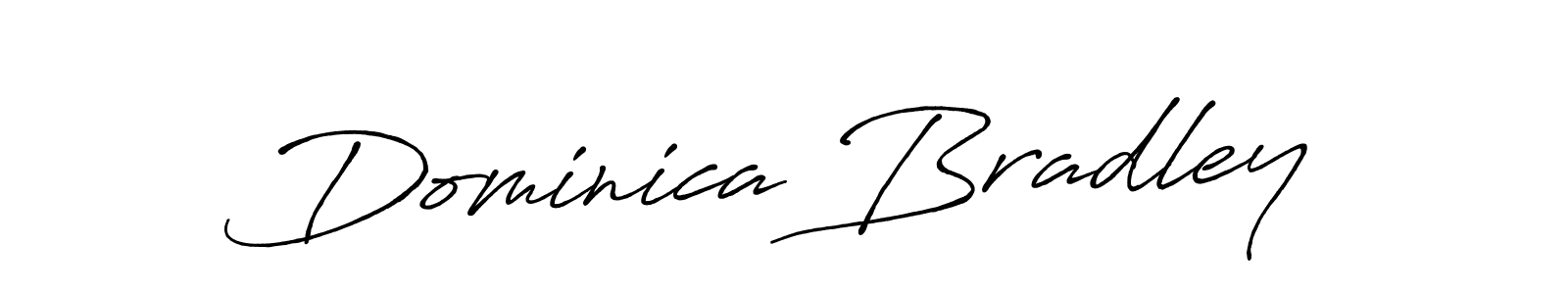 Antro_Vectra_Bolder is a professional signature style that is perfect for those who want to add a touch of class to their signature. It is also a great choice for those who want to make their signature more unique. Get Dominica Bradley name to fancy signature for free. Dominica Bradley signature style 7 images and pictures png