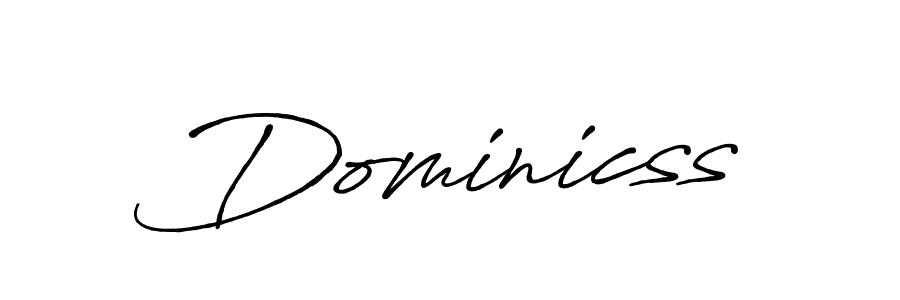 This is the best signature style for the Dominicss name. Also you like these signature font (Antro_Vectra_Bolder). Mix name signature. Dominicss signature style 7 images and pictures png