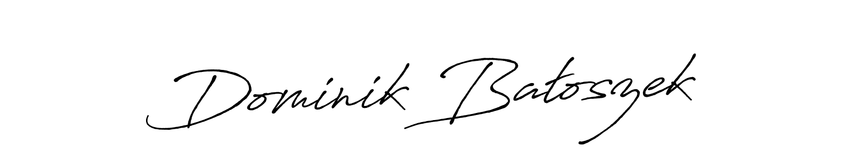 Once you've used our free online signature maker to create your best signature Antro_Vectra_Bolder style, it's time to enjoy all of the benefits that Dominik Bałoszek name signing documents. Dominik Bałoszek signature style 7 images and pictures png