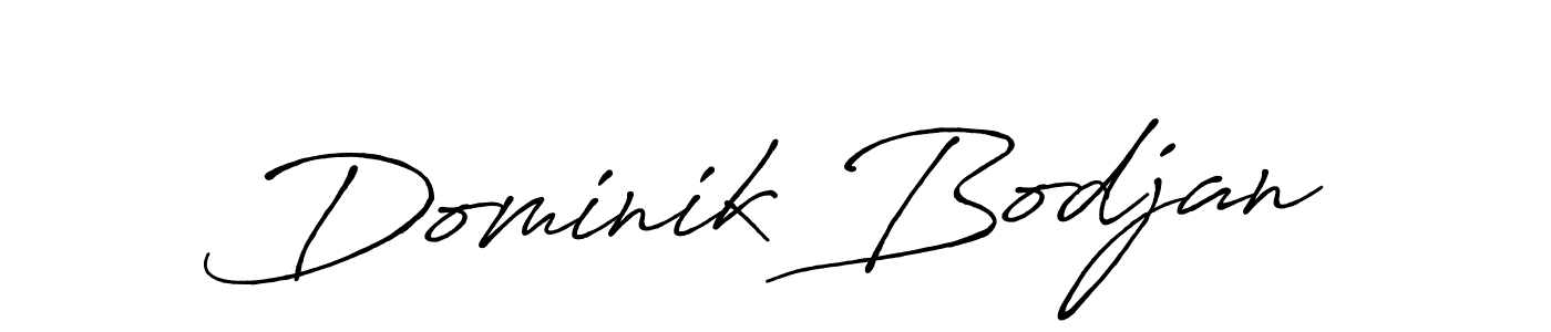 It looks lik you need a new signature style for name Dominik Bodjan. Design unique handwritten (Antro_Vectra_Bolder) signature with our free signature maker in just a few clicks. Dominik Bodjan signature style 7 images and pictures png