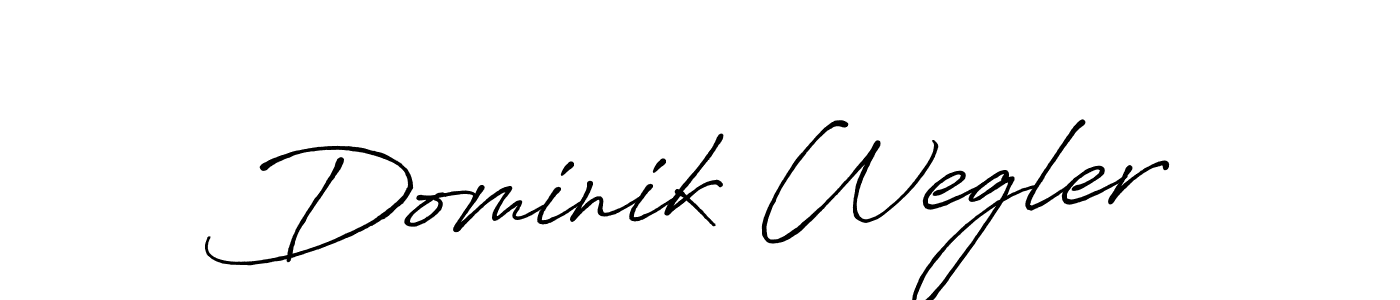 Also we have Dominik Wegler name is the best signature style. Create professional handwritten signature collection using Antro_Vectra_Bolder autograph style. Dominik Wegler signature style 7 images and pictures png