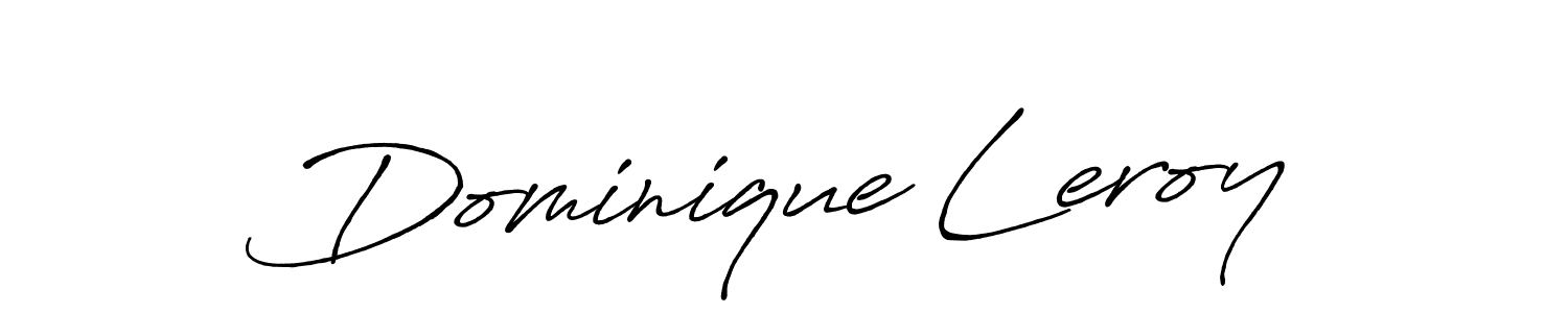 Also we have Dominique Leroy name is the best signature style. Create professional handwritten signature collection using Antro_Vectra_Bolder autograph style. Dominique Leroy signature style 7 images and pictures png