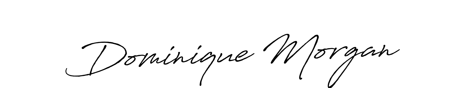 Make a short Dominique Morgan signature style. Manage your documents anywhere anytime using Antro_Vectra_Bolder. Create and add eSignatures, submit forms, share and send files easily. Dominique Morgan signature style 7 images and pictures png