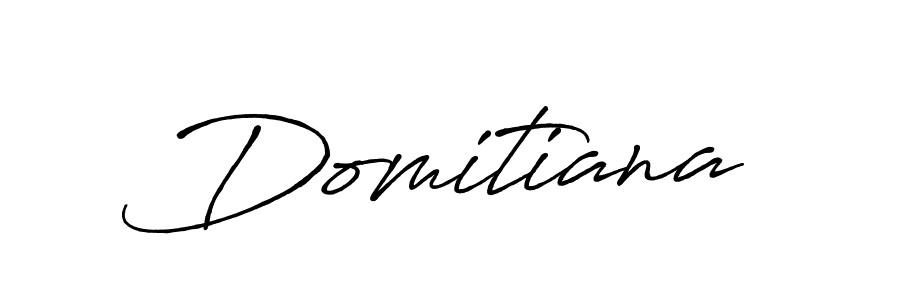 You should practise on your own different ways (Antro_Vectra_Bolder) to write your name (Domitiana) in signature. don't let someone else do it for you. Domitiana signature style 7 images and pictures png