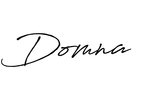 Domna stylish signature style. Best Handwritten Sign (Antro_Vectra_Bolder) for my name. Handwritten Signature Collection Ideas for my name Domna. Domna signature style 7 images and pictures png