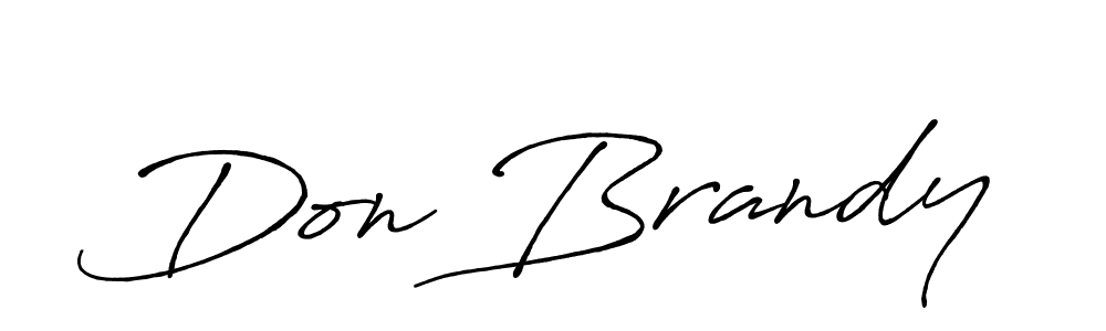 Also You can easily find your signature by using the search form. We will create Don Brandy name handwritten signature images for you free of cost using Antro_Vectra_Bolder sign style. Don Brandy signature style 7 images and pictures png