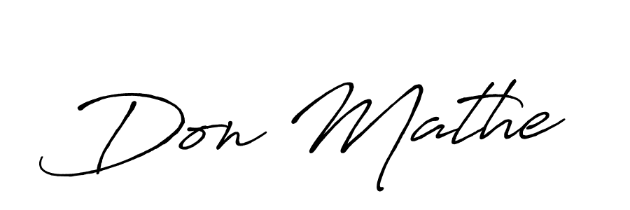 You can use this online signature creator to create a handwritten signature for the name Don Mathe. This is the best online autograph maker. Don Mathe signature style 7 images and pictures png