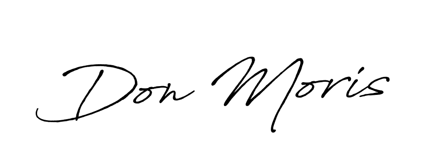Also You can easily find your signature by using the search form. We will create Don Moris name handwritten signature images for you free of cost using Antro_Vectra_Bolder sign style. Don Moris signature style 7 images and pictures png