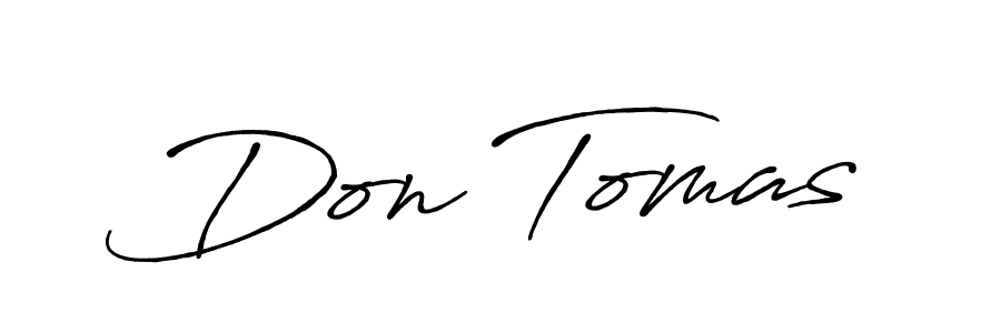 Use a signature maker to create a handwritten signature online. With this signature software, you can design (Antro_Vectra_Bolder) your own signature for name Don Tomas. Don Tomas signature style 7 images and pictures png