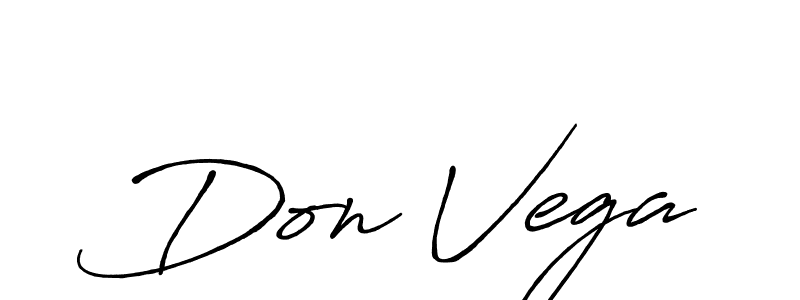 Create a beautiful signature design for name Don Vega. With this signature (Antro_Vectra_Bolder) fonts, you can make a handwritten signature for free. Don Vega signature style 7 images and pictures png