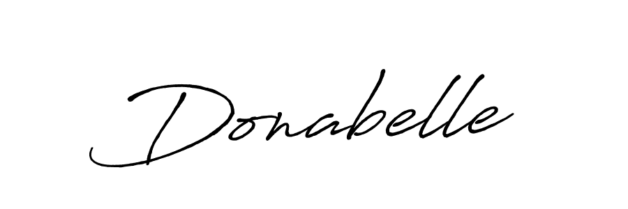 Create a beautiful signature design for name Donabelle. With this signature (Antro_Vectra_Bolder) fonts, you can make a handwritten signature for free. Donabelle signature style 7 images and pictures png