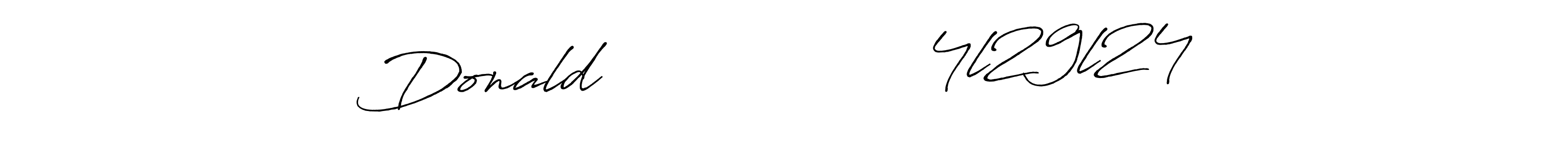 How to Draw Donald                  4l29l24 signature style? Antro_Vectra_Bolder is a latest design signature styles for name Donald                  4l29l24. Donald                  4l29l24 signature style 7 images and pictures png