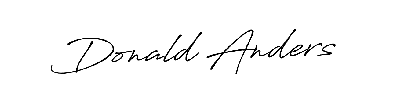 The best way (Antro_Vectra_Bolder) to make a short signature is to pick only two or three words in your name. The name Donald Anders include a total of six letters. For converting this name. Donald Anders signature style 7 images and pictures png