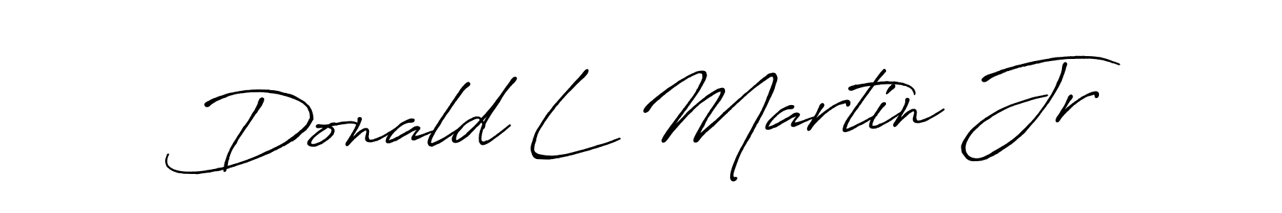 Make a beautiful signature design for name Donald L Martin Jr. Use this online signature maker to create a handwritten signature for free. Donald L Martin Jr signature style 7 images and pictures png