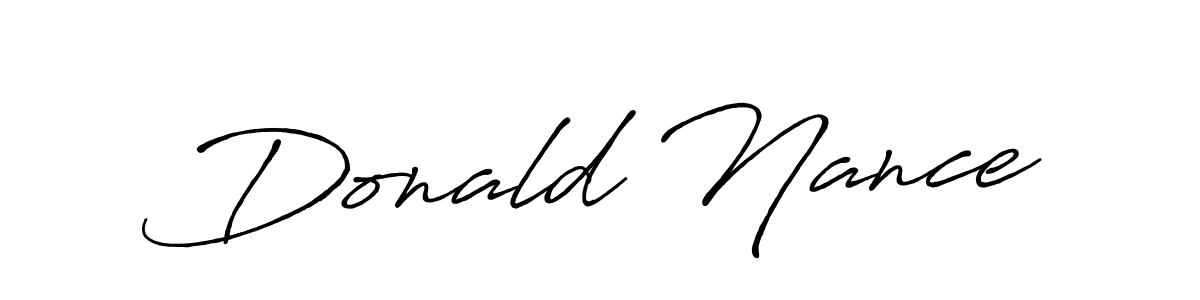 Make a short Donald Nance signature style. Manage your documents anywhere anytime using Antro_Vectra_Bolder. Create and add eSignatures, submit forms, share and send files easily. Donald Nance signature style 7 images and pictures png
