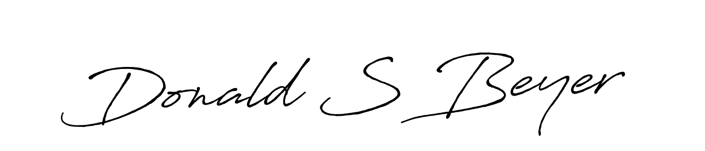 Best and Professional Signature Style for Donald S Beyer. Antro_Vectra_Bolder Best Signature Style Collection. Donald S Beyer signature style 7 images and pictures png