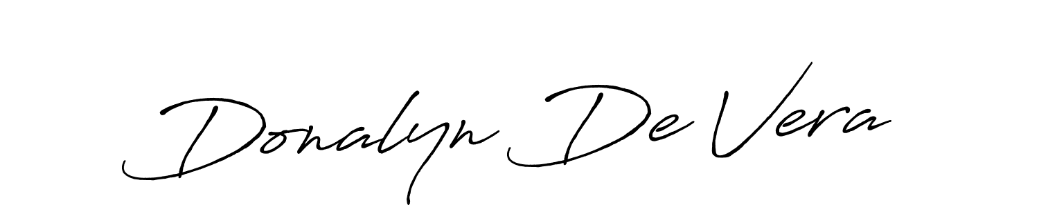 Donalyn De Vera stylish signature style. Best Handwritten Sign (Antro_Vectra_Bolder) for my name. Handwritten Signature Collection Ideas for my name Donalyn De Vera. Donalyn De Vera signature style 7 images and pictures png