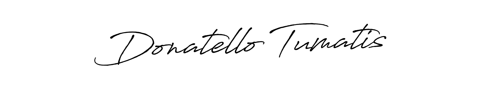Make a short Donatello Tumatis signature style. Manage your documents anywhere anytime using Antro_Vectra_Bolder. Create and add eSignatures, submit forms, share and send files easily. Donatello Tumatis signature style 7 images and pictures png