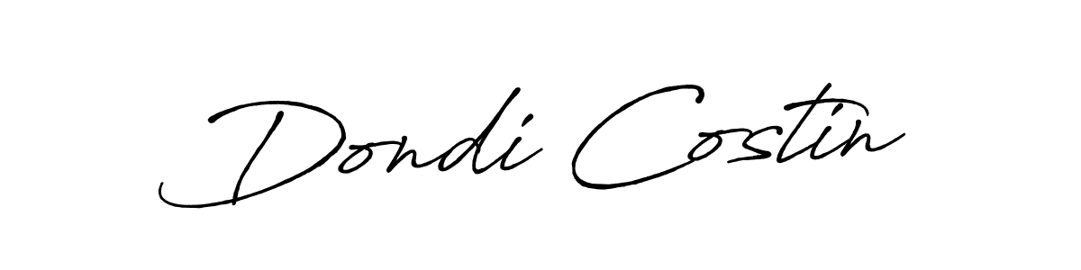 Use a signature maker to create a handwritten signature online. With this signature software, you can design (Antro_Vectra_Bolder) your own signature for name Dondi Costin. Dondi Costin signature style 7 images and pictures png