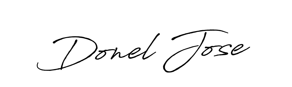 How to make Donel Jose signature? Antro_Vectra_Bolder is a professional autograph style. Create handwritten signature for Donel Jose name. Donel Jose signature style 7 images and pictures png