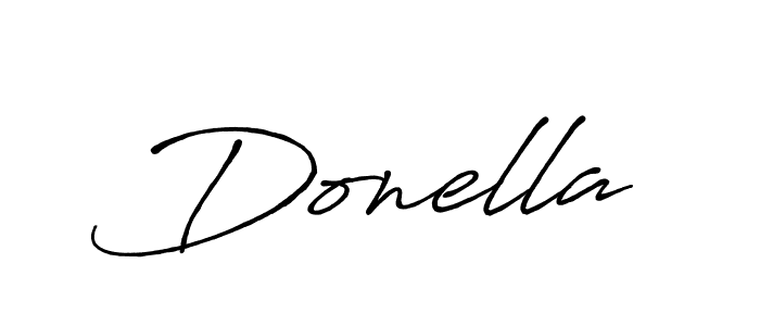 You should practise on your own different ways (Antro_Vectra_Bolder) to write your name (Donella) in signature. don't let someone else do it for you. Donella signature style 7 images and pictures png