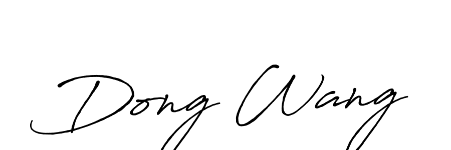 You should practise on your own different ways (Antro_Vectra_Bolder) to write your name (Dong Wang) in signature. don't let someone else do it for you. Dong Wang signature style 7 images and pictures png
