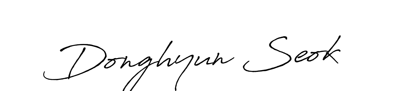 Also You can easily find your signature by using the search form. We will create Donghyun Seok name handwritten signature images for you free of cost using Antro_Vectra_Bolder sign style. Donghyun Seok signature style 7 images and pictures png