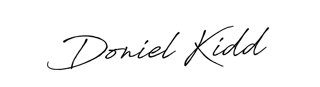 Best and Professional Signature Style for Doniel Kidd. Antro_Vectra_Bolder Best Signature Style Collection. Doniel Kidd signature style 7 images and pictures png