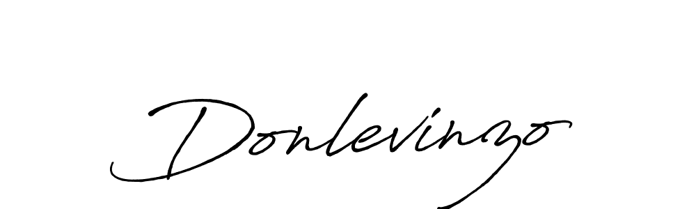 Antro_Vectra_Bolder is a professional signature style that is perfect for those who want to add a touch of class to their signature. It is also a great choice for those who want to make their signature more unique. Get Donlevinzo name to fancy signature for free. Donlevinzo signature style 7 images and pictures png
