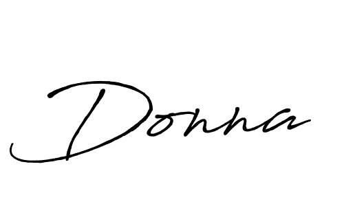 How to make Donna name signature. Use Antro_Vectra_Bolder style for creating short signs online. This is the latest handwritten sign. Donna signature style 7 images and pictures png