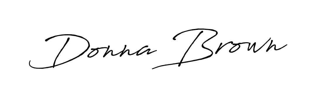 Make a beautiful signature design for name Donna Brown. With this signature (Antro_Vectra_Bolder) style, you can create a handwritten signature for free. Donna Brown signature style 7 images and pictures png