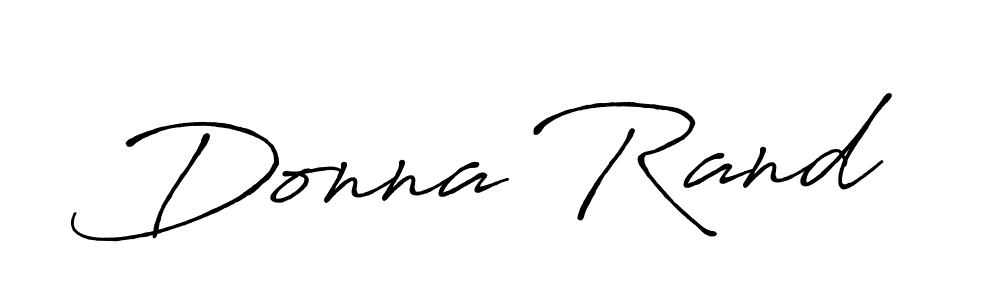 Also we have Donna Rand name is the best signature style. Create professional handwritten signature collection using Antro_Vectra_Bolder autograph style. Donna Rand signature style 7 images and pictures png