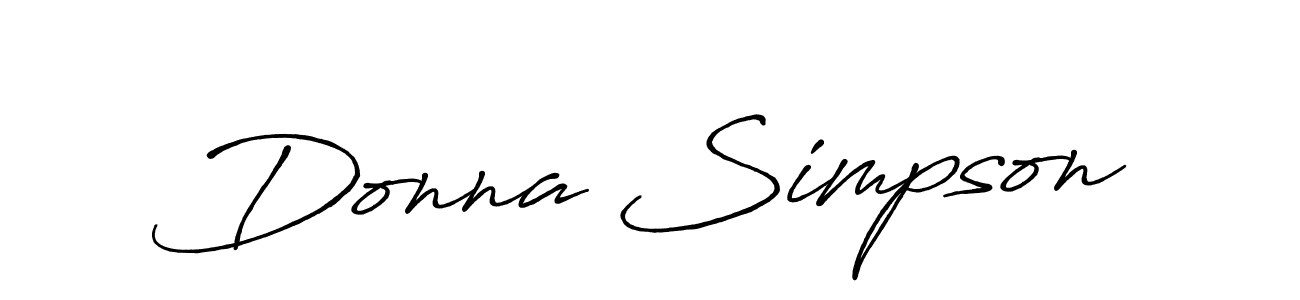 Antro_Vectra_Bolder is a professional signature style that is perfect for those who want to add a touch of class to their signature. It is also a great choice for those who want to make their signature more unique. Get Donna Simpson name to fancy signature for free. Donna Simpson signature style 7 images and pictures png