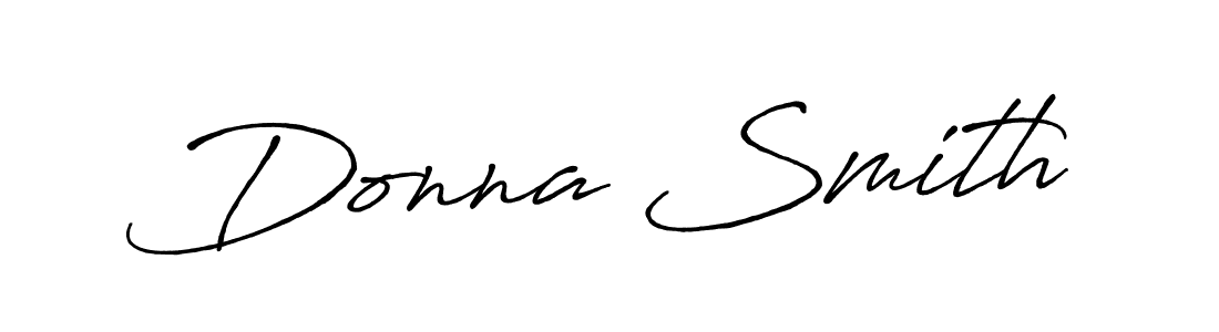 How to make Donna Smith name signature. Use Antro_Vectra_Bolder style for creating short signs online. This is the latest handwritten sign. Donna Smith signature style 7 images and pictures png