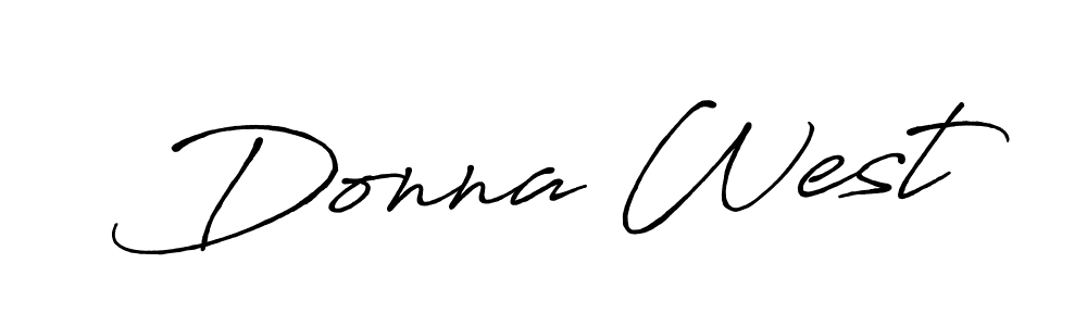 How to make Donna West signature? Antro_Vectra_Bolder is a professional autograph style. Create handwritten signature for Donna West name. Donna West signature style 7 images and pictures png