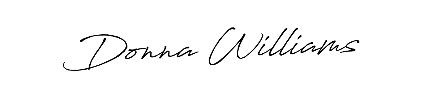 Antro_Vectra_Bolder is a professional signature style that is perfect for those who want to add a touch of class to their signature. It is also a great choice for those who want to make their signature more unique. Get Donna Williams name to fancy signature for free. Donna Williams signature style 7 images and pictures png