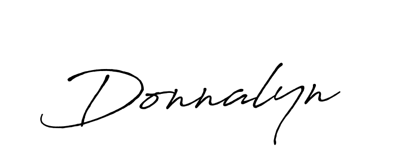 Make a beautiful signature design for name Donnalyn. Use this online signature maker to create a handwritten signature for free. Donnalyn signature style 7 images and pictures png