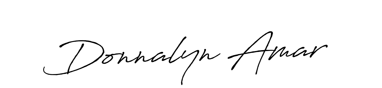 Also we have Donnalyn Amar name is the best signature style. Create professional handwritten signature collection using Antro_Vectra_Bolder autograph style. Donnalyn Amar signature style 7 images and pictures png