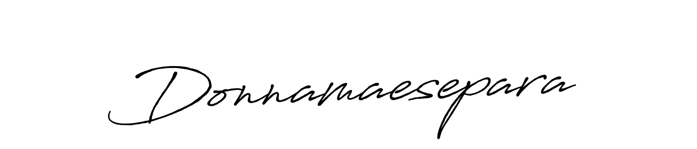 Make a short Donnamaesepara signature style. Manage your documents anywhere anytime using Antro_Vectra_Bolder. Create and add eSignatures, submit forms, share and send files easily. Donnamaesepara signature style 7 images and pictures png
