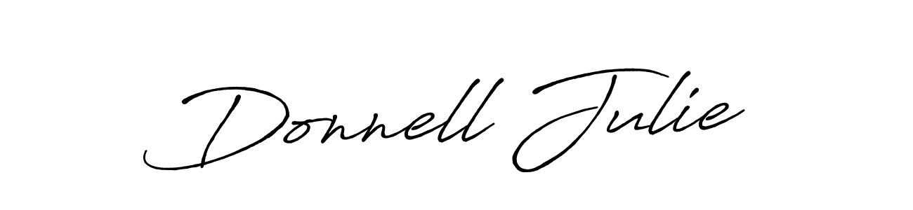 It looks lik you need a new signature style for name Donnell Julie. Design unique handwritten (Antro_Vectra_Bolder) signature with our free signature maker in just a few clicks. Donnell Julie signature style 7 images and pictures png
