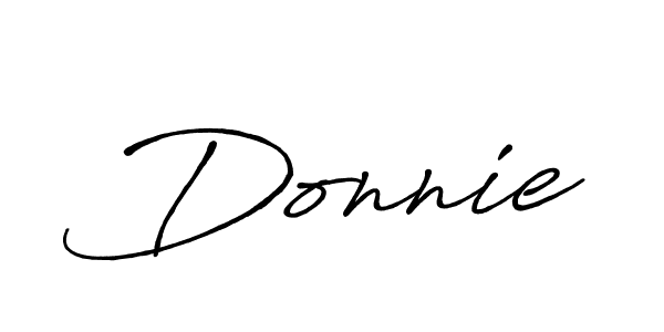 Make a beautiful signature design for name Donnie. Use this online signature maker to create a handwritten signature for free. Donnie signature style 7 images and pictures png