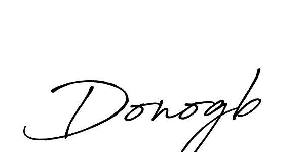 Use a signature maker to create a handwritten signature online. With this signature software, you can design (Antro_Vectra_Bolder) your own signature for name Donogb. Donogb signature style 7 images and pictures png